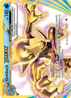 Pokémon-Karte Golduck BREAK 018/122