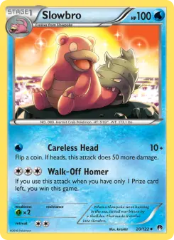 Pokémon-Karte Slowbro 020/122