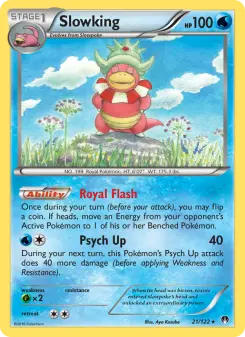 Pokémon-Karte Slowking 021/122