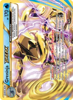 Pokémon-Karte Greninja BREAK 041/122