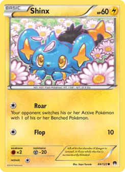 Pokémon-Karte Shinx 044/122