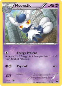 Pokémon-Karte Meowstic 059/122