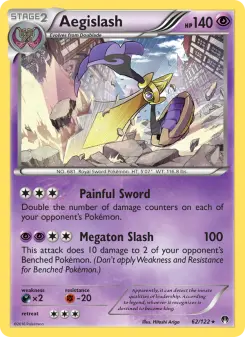 Pokémon-Karte Aegislash 062/122