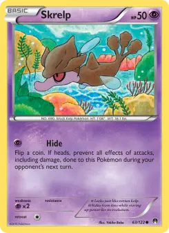 Pokémon-Karte Skrelp 063/122