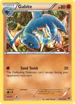 Pokémon-Karte Gabite 069/122