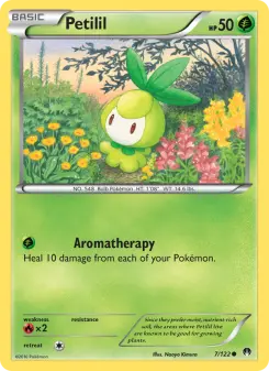 Pokémon-Karte Petilil 007/122