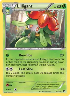 Pokémon-Karte Lilligant 008/122