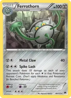 Pokémon-Karte Ferrothorn 080/122