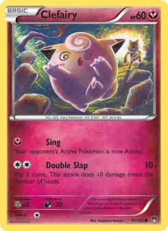 Pokémon-Karte Clefairy 081/122
