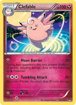 Pokémon-Karte Clefable 082/122