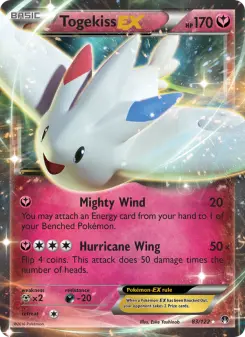 Pokémon-Karte Togekiss EX 083/122