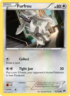 Pokémon-Karte Furfrou 095/122
