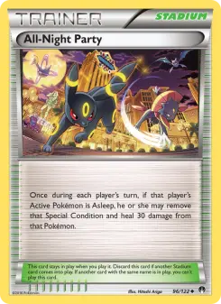 Pokémon-Karte All-Night Party 096/122