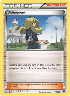 Pokémon-Karte Delinquent 098/122
