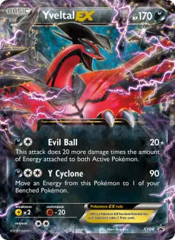 Pokémon-Karte Yveltal EX XY08