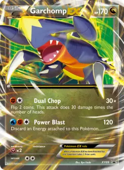Pokémon-Karte Knakrack EX XY09