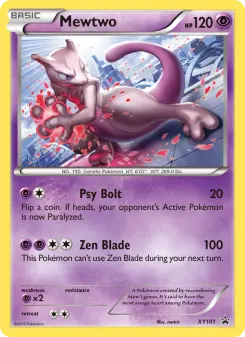 Pokémon-Karte Mewtu XY101