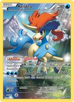 Pokémon-Karte Keldeo XY118