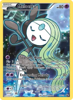 Pokémon-Karte Meloetta XY120