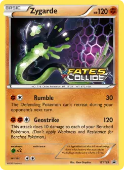 Pokémon-Karte Zygarde XY129