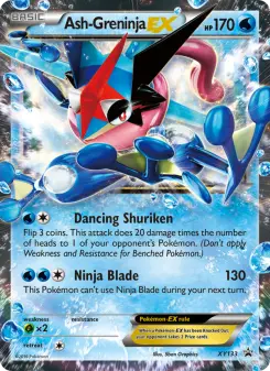 Pokémon-Karte Ash Greninja EX XY133