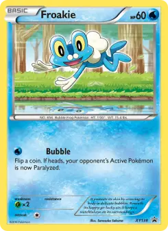Pokémon-Karte Froxy XY138