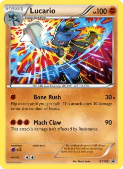 Pokémon-Karte Lucario XY140