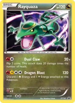 Pokémon-Karte Rayquaza XY141