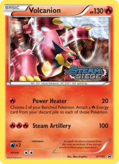 Pokémon-Karte Volcanion XY145