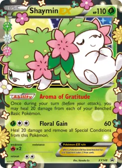 Pokémon-Karte Shaymin EX XY148