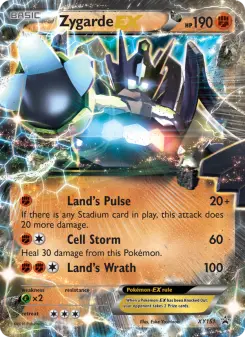 Pokémon-Karte Zygarde EX XY151