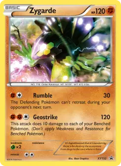 Pokémon-Karte Zygarde XY152