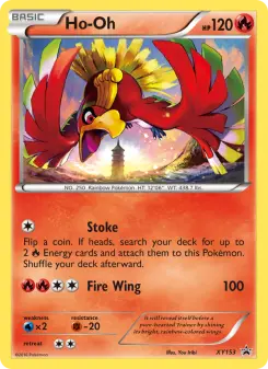 Pokémon-Karte Ho Oh XY153