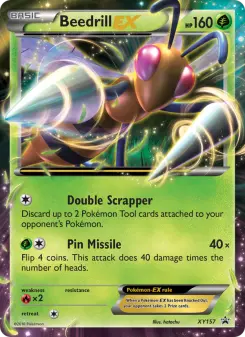 Pokémon-Karte Bibor EX XY157