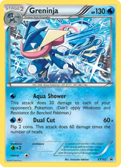 Pokémon-Karte Quajutsu XY162