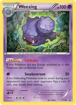 Pokémon-Karte Smogmog XY163