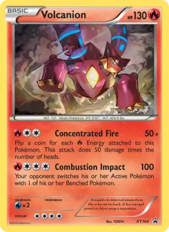Pokémon-Karte Volcanion XY164