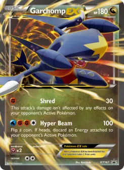 Pokémon-Karte Knakrack-EX XY167
