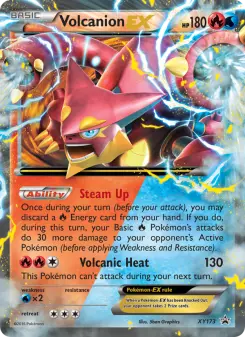 Pokémon-Karte Volcanion EX XY173
