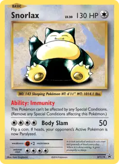 Pokémon-Karte Relaxo XY179