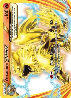 Pokémon-Karte Arkani BREAK XY180
