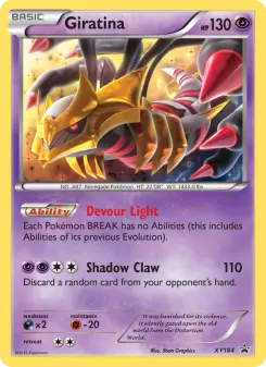 Pokémon-Karte Giratina XY184