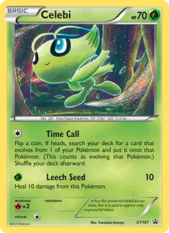 Pokémon-Karte Celebi XY187