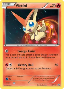 Pokémon-Karte Victini XY189