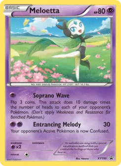 Pokémon-Karte Meloetta XY193