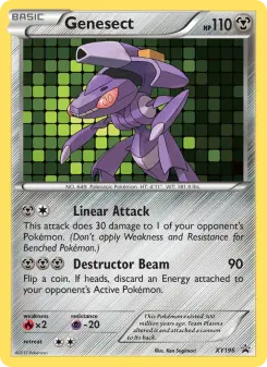 Pokémon-Karte Genesect XY196