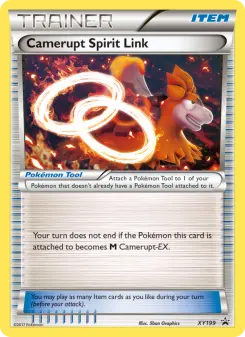 Pokémon-Karte Camerupt Spirit Link XY199