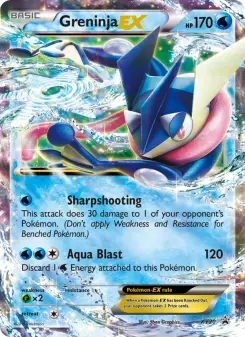 Pokémon-Karte Quajutsu EX XY20