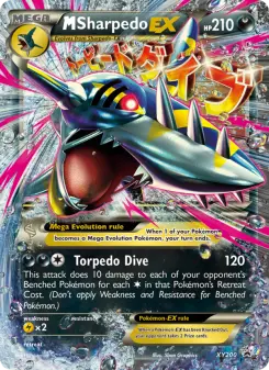 Pokémon-Karte M Tohaido-EX XY200