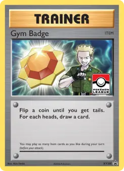 Pokémon-Karte Gym Badge XY205